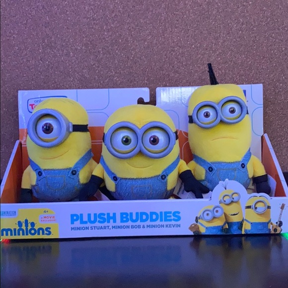 minions plush buddies